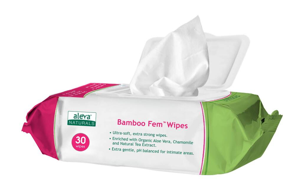 Aleva Naturals® Fem Wipes, Economy Pack