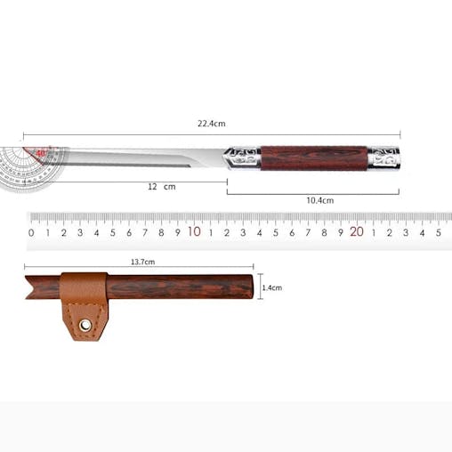 NNEOBA 3-Piece Stainless Steel Sharp Fruit Knife Set