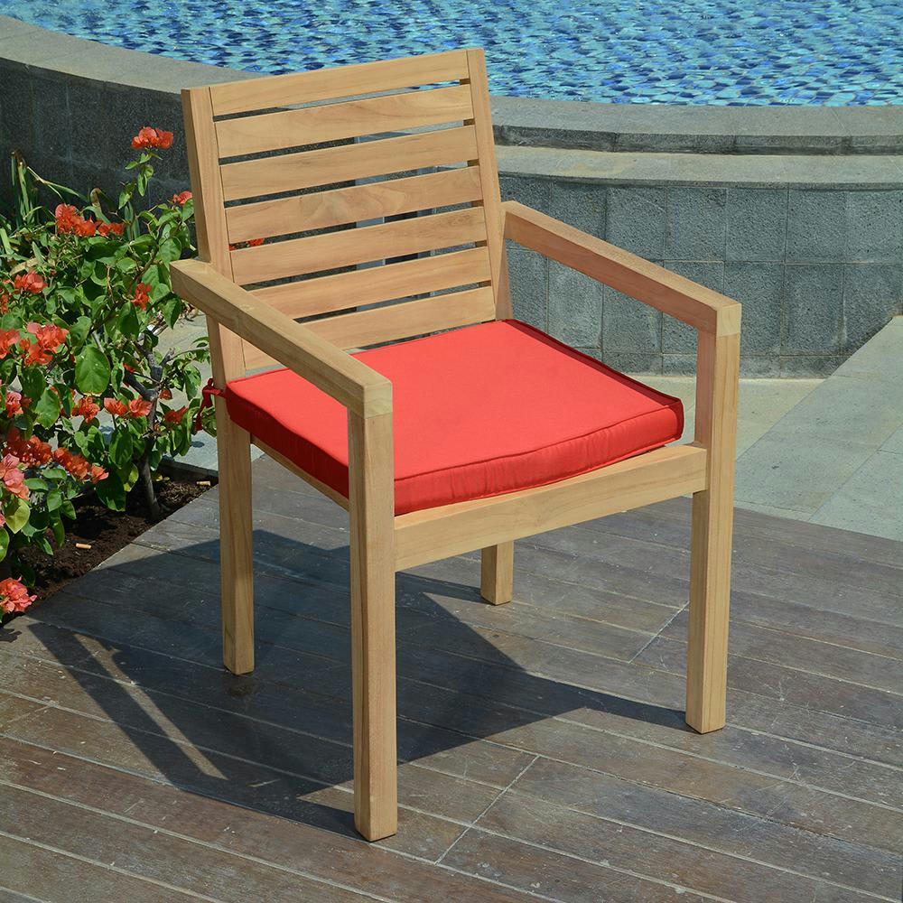 - Coussin Rouge pour fauteuils fixes