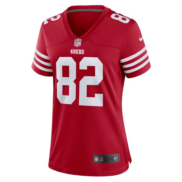 Eric Saubert San Francisco 49ers Nike Women's Team Game Jersey -  Scarlet