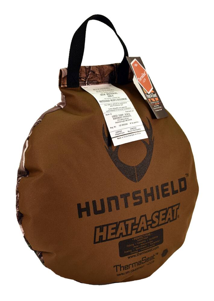 Huntshield Hunting Hot Seat, Camo, 17-in