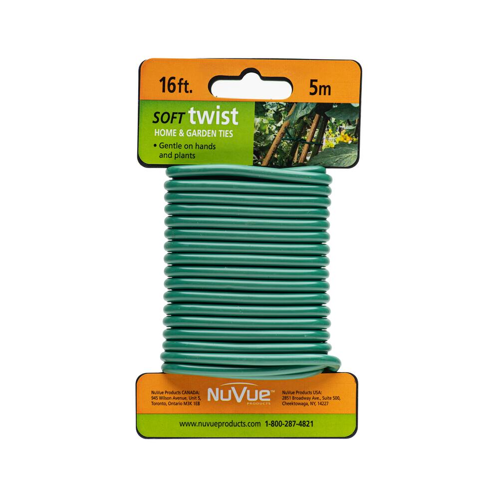 Soft Touch Twist Tie, Reusable, 16-ft