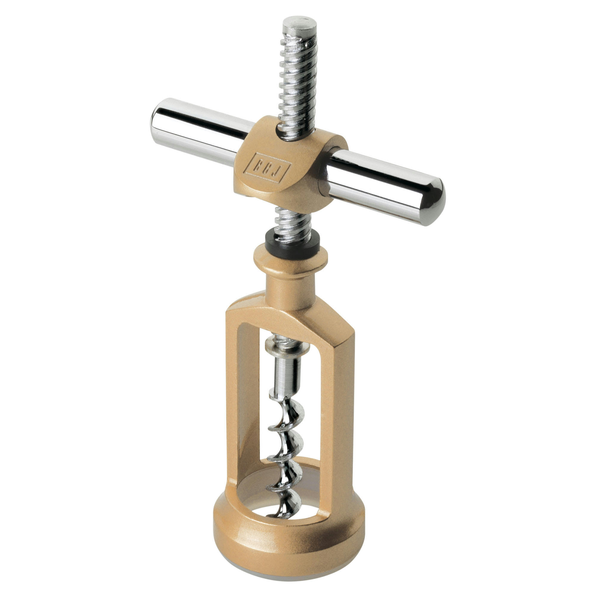 BODEGA LUX - Tire-bouchon à main - peinture métallique Ocre Doux