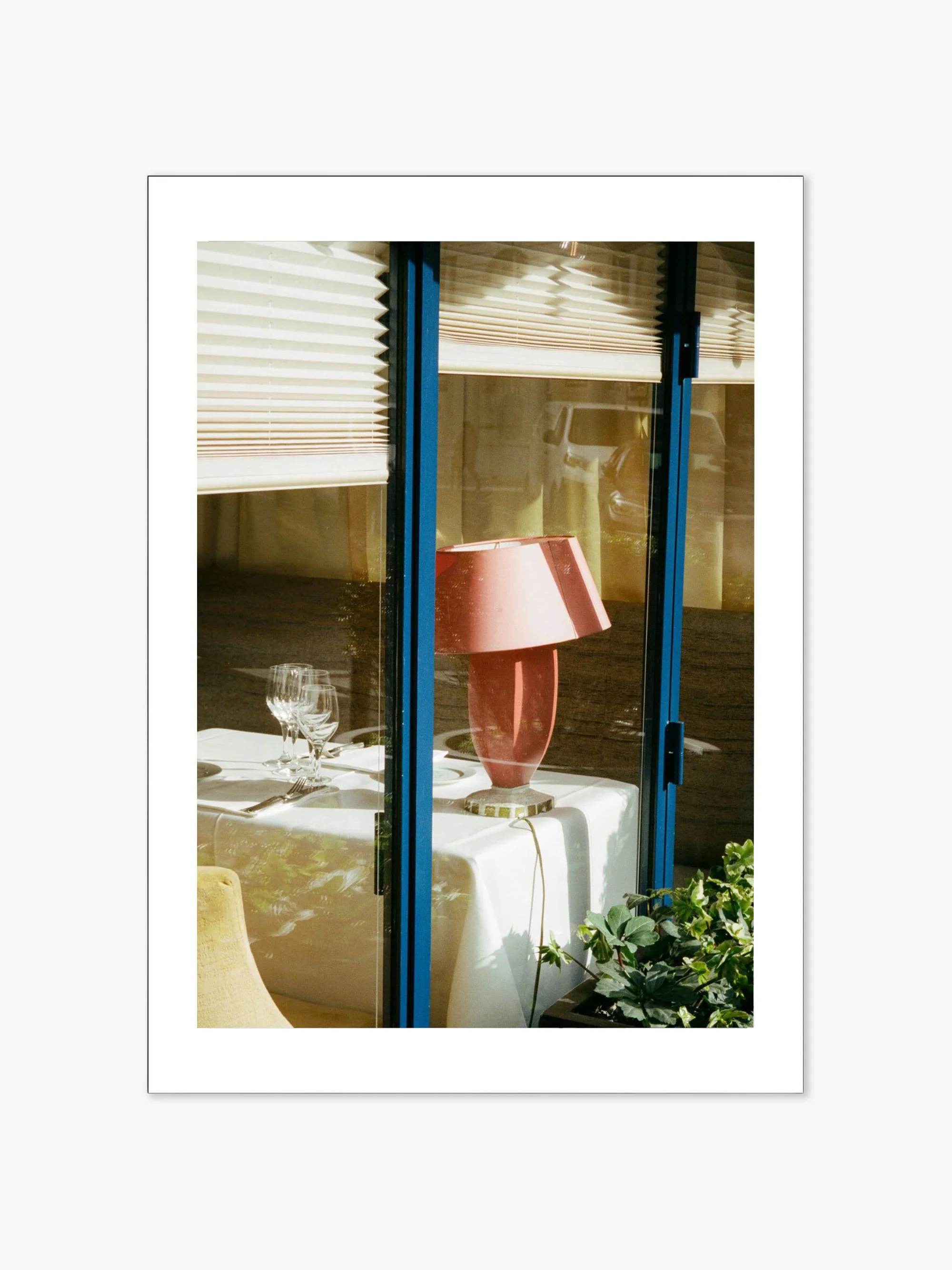 Poster Paris Lamp