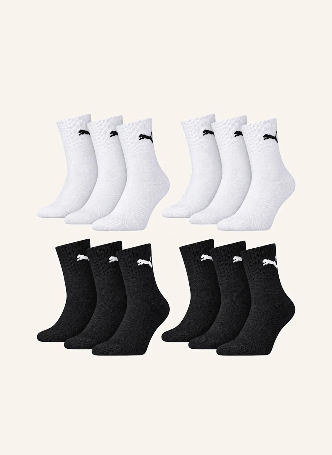 PUMA Sportsocken REGULAR CREW 12-PACK