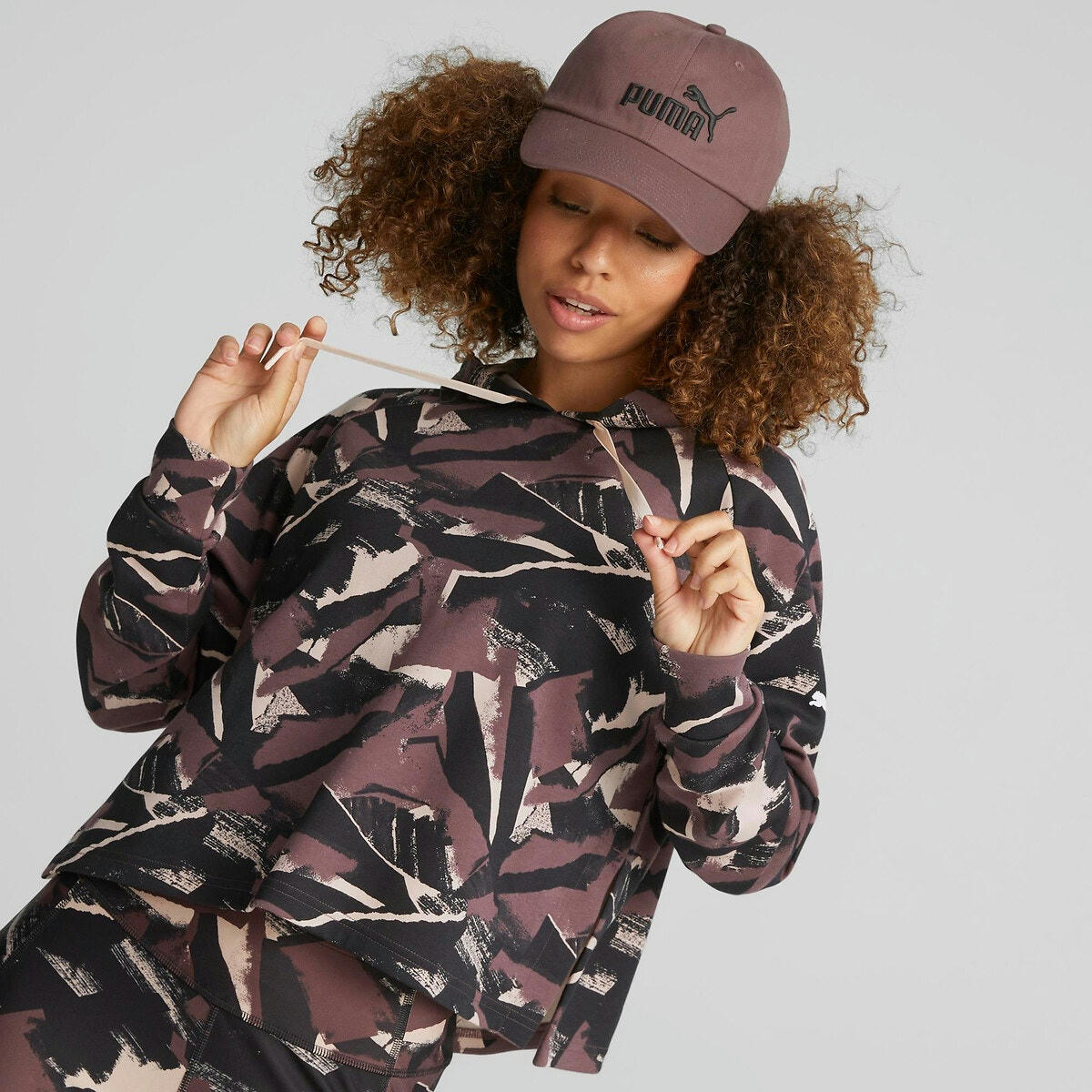 Sweat à capuche court Modern Sport