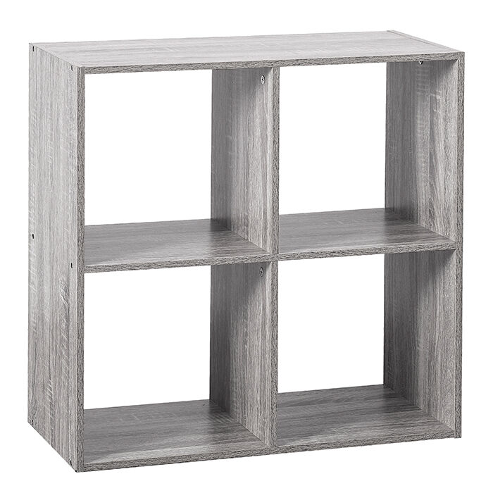 Estante cinza para 4 caixas MIXMODUL