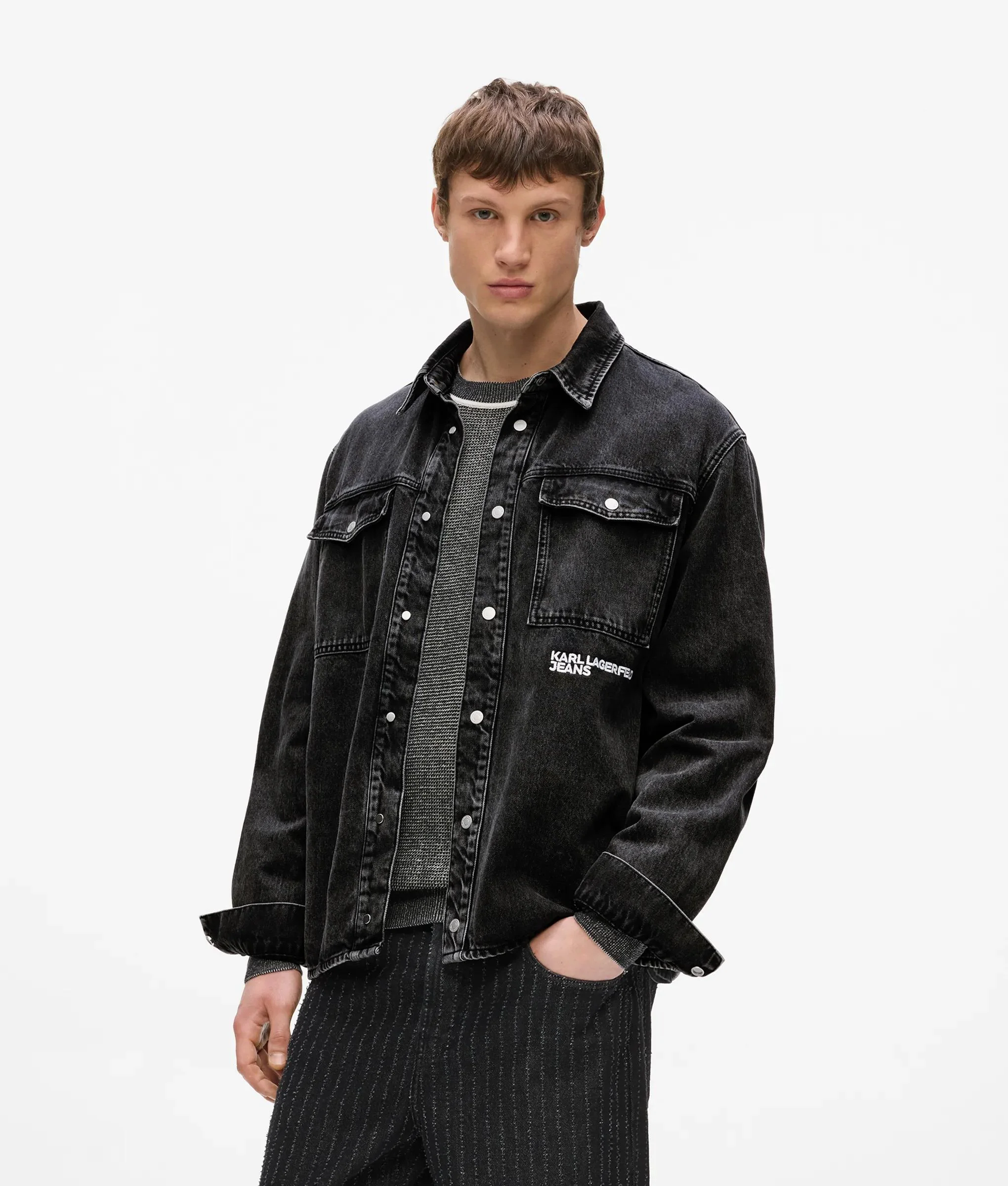 Surchemise en denim Karl Quote