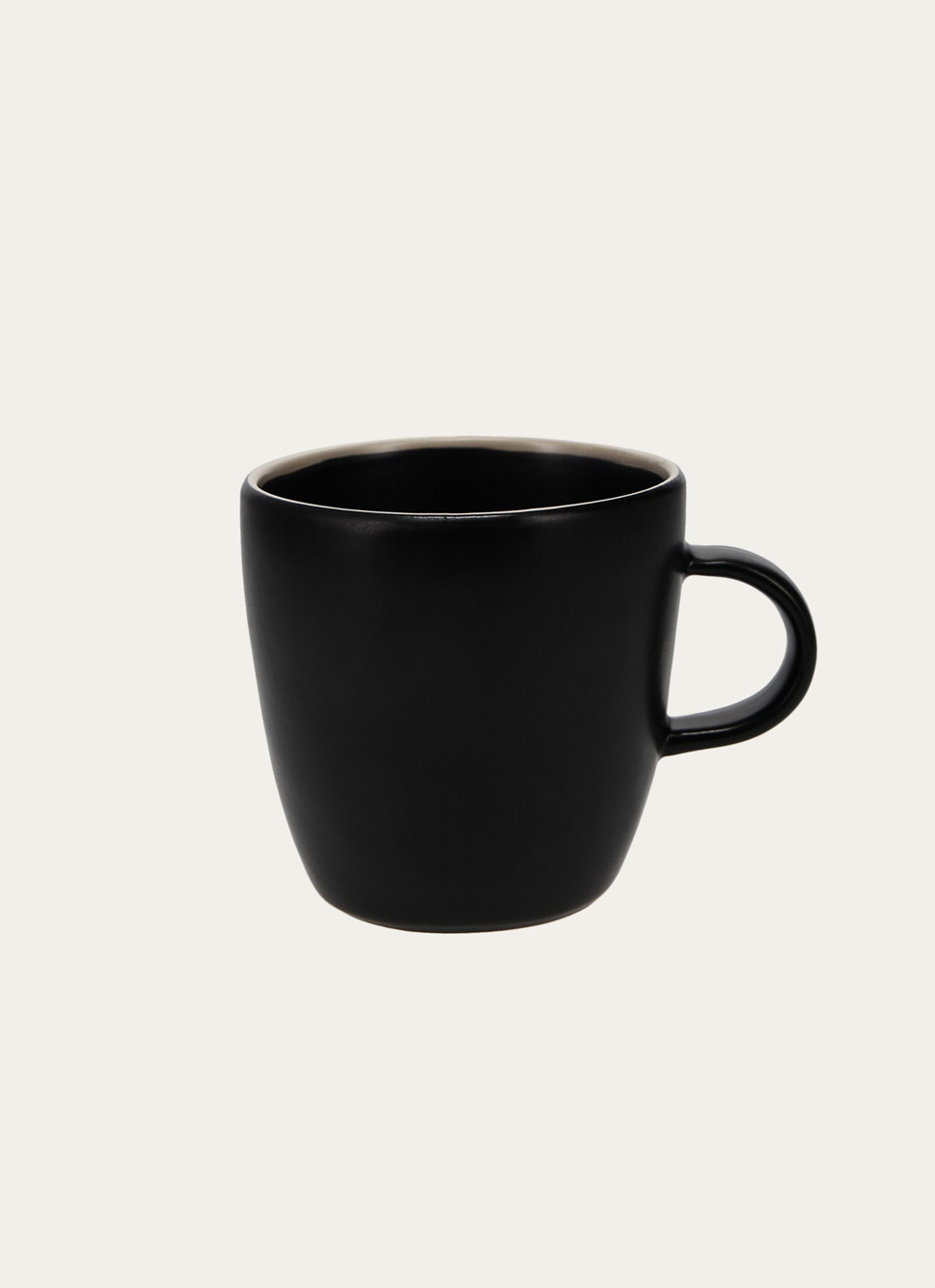 MUG EN GRÈS NOIR