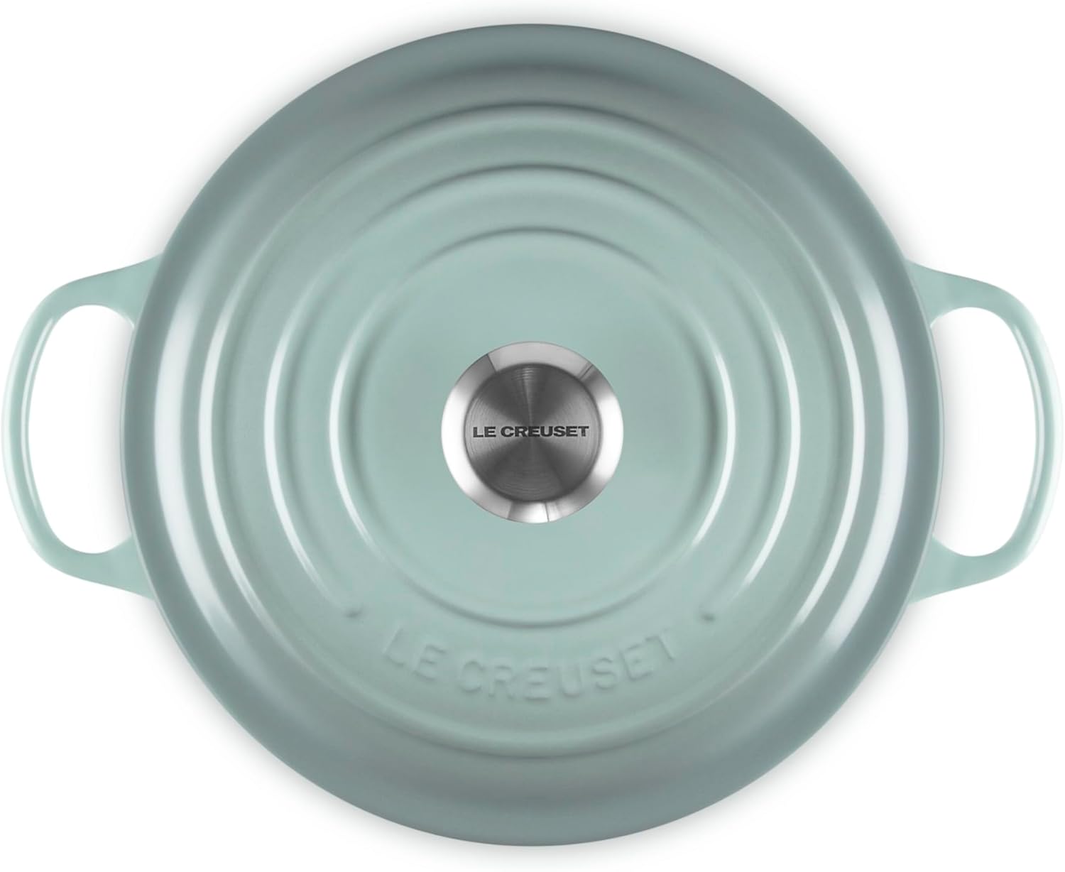 Le Creuset Enameled Cast Iron Signature Deep Round Oven, 6.5 qt., Sea Salt