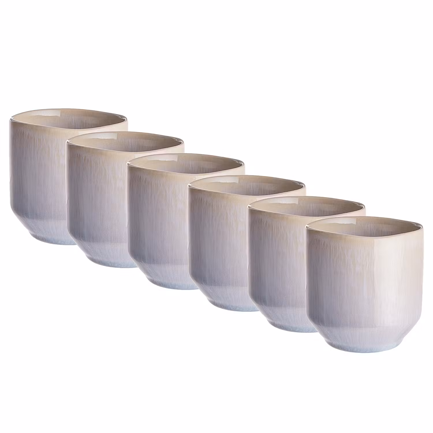 UNIQUE Cappuccinotasse 6er-Set