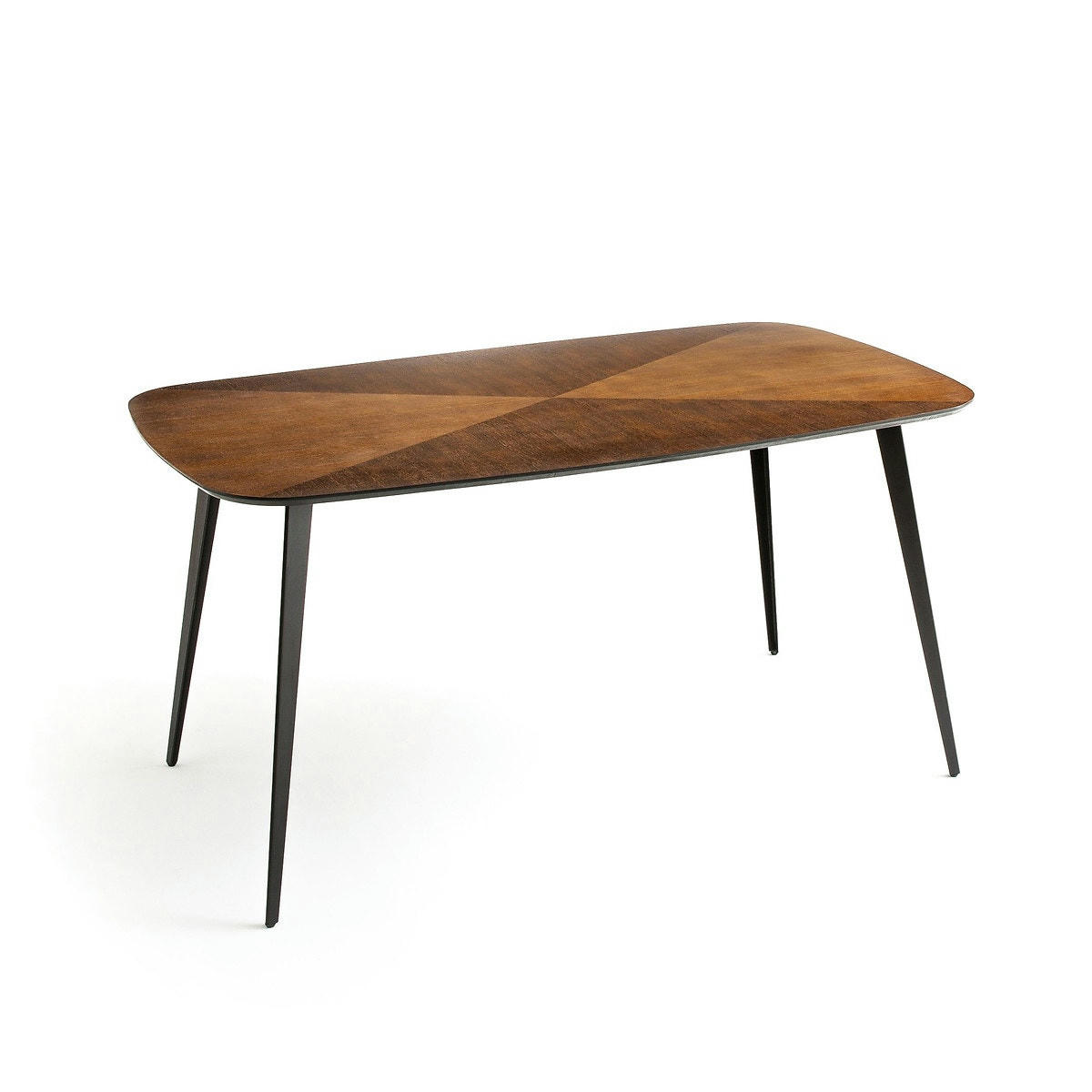 Table à manger vintage marquetée 6 pers. Watford