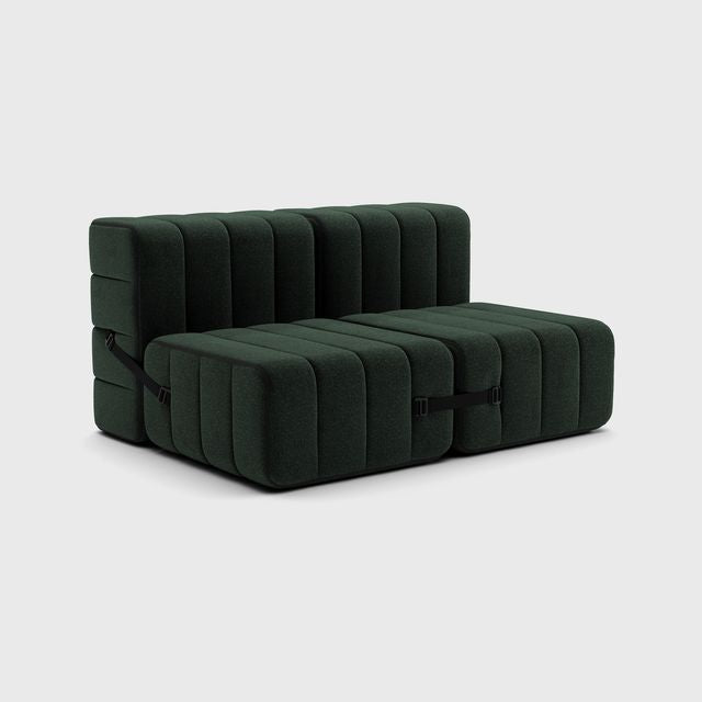 Curt-Set 4 - e.g. Flexibele 2-zitter - Dama - 0061 (Dark Groen)
