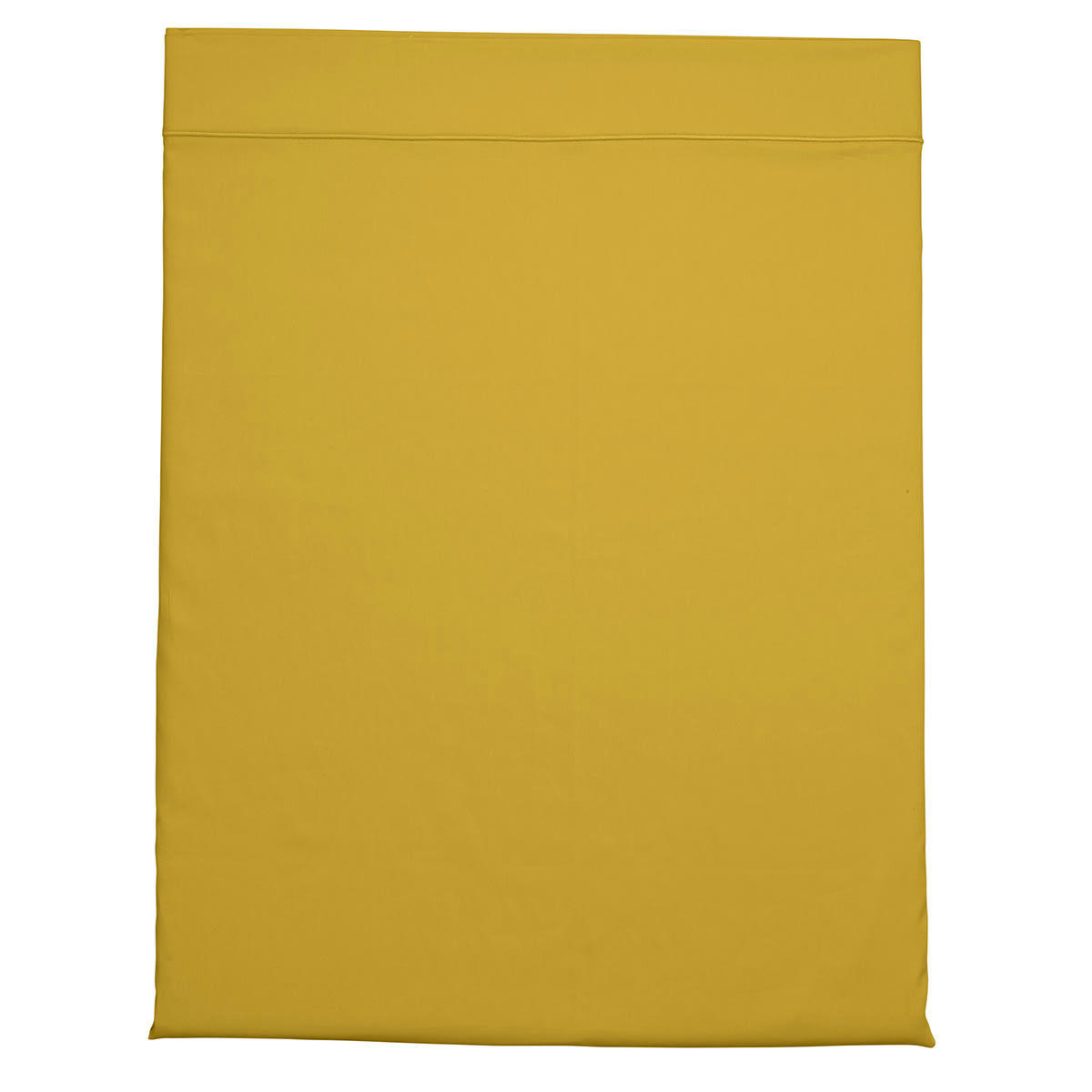 PARTITION - Drap plat   Satin de coton Coloris Curry 180x290 cm - DODO