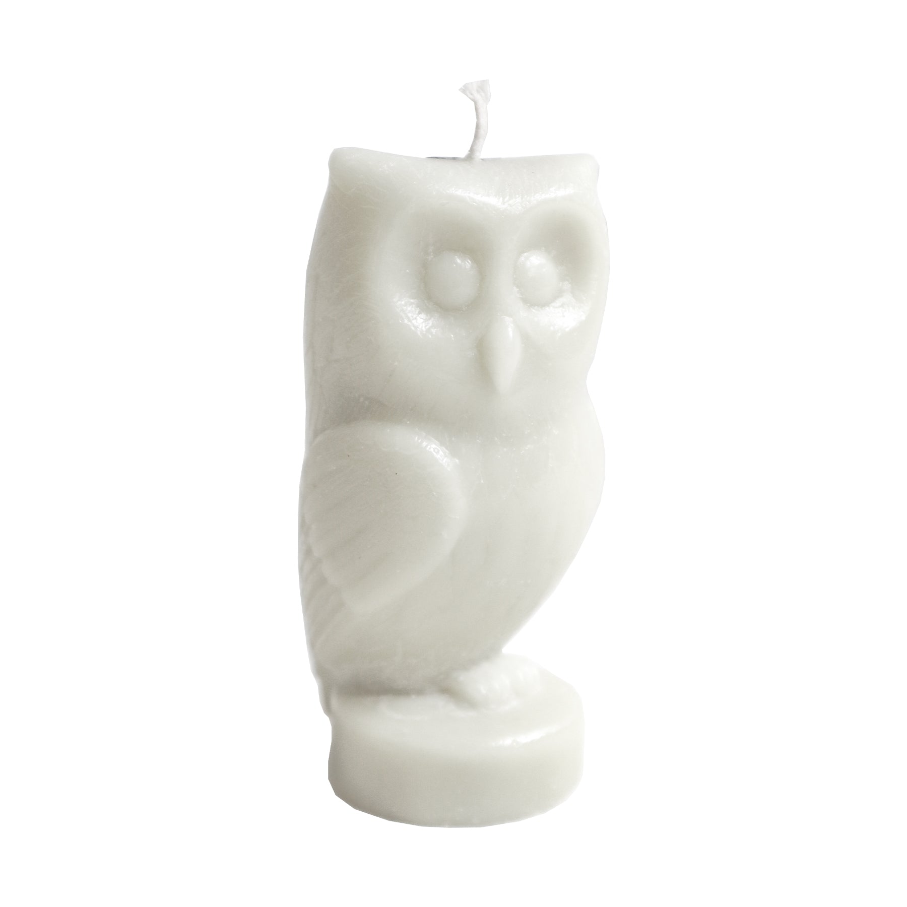 Return to Sender Kaars wit wijze uil in craft doosje