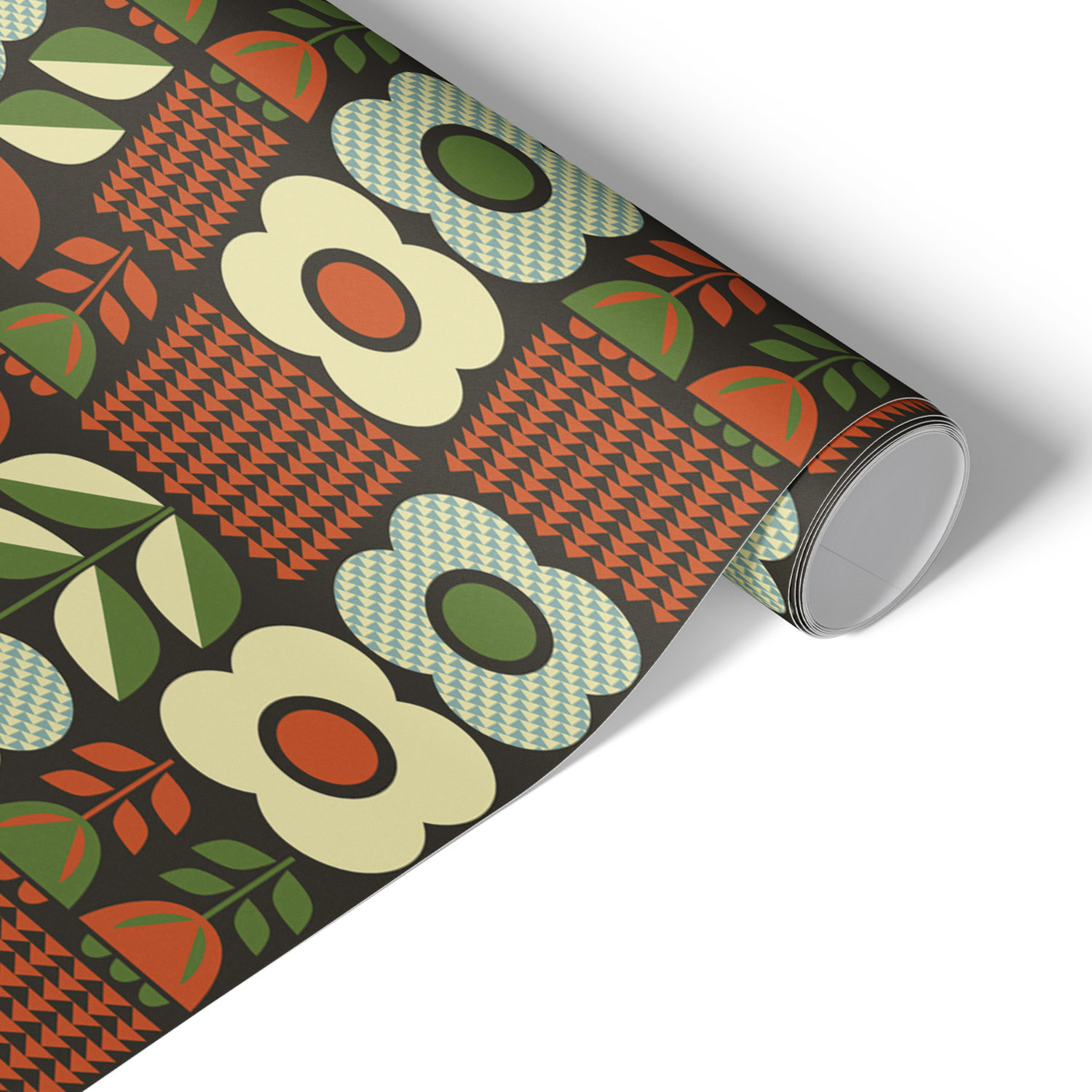 Okleina na meble Kwiatowe retro 50x100 Folia samoprzylepna Laminat