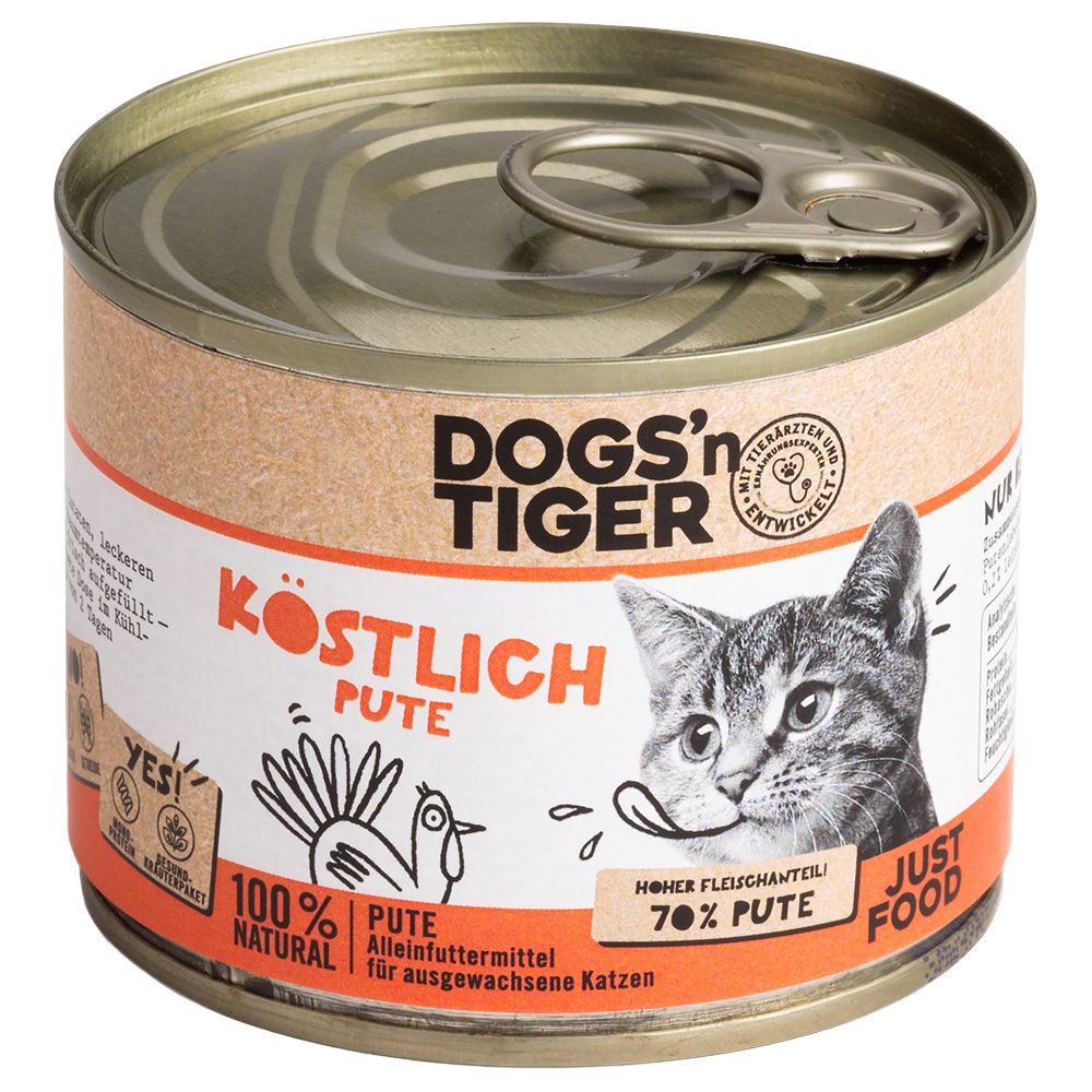 Dogs'n Tiger Adult Cat 6 x 200g