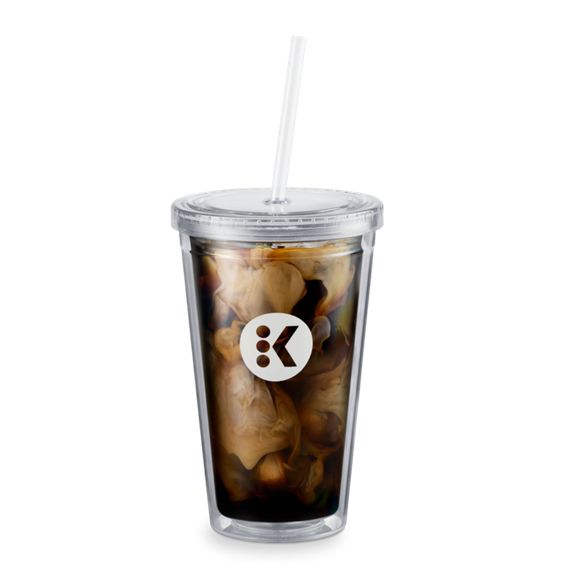 16oz BPA Free Plastic Iced Beverage Cup