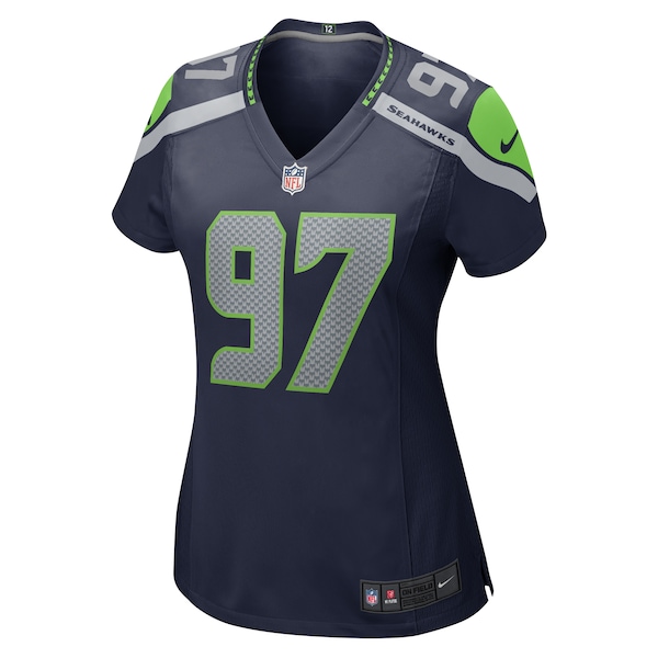 Mario Edwards Jr. Seattle Seahawks Nike Women's  Game Jersey - College Navy