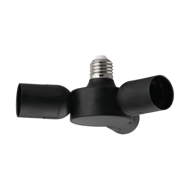 Adaptateur Rueda noir 3 x E27 EGLO