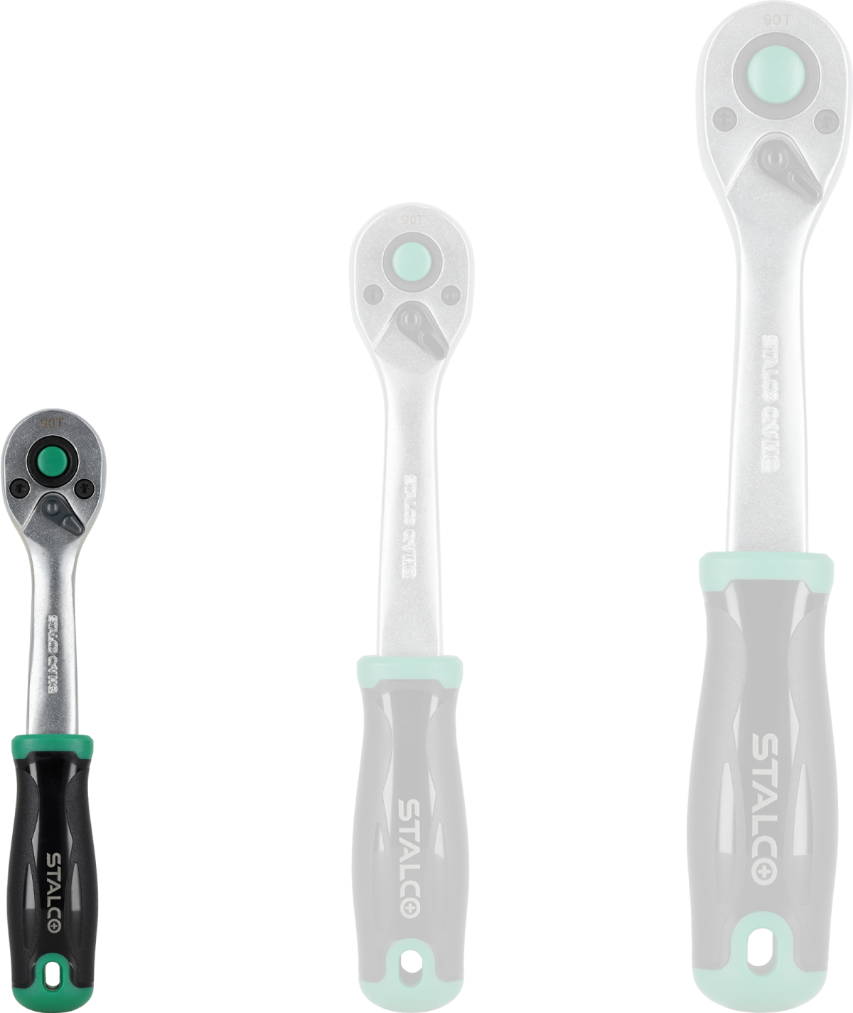 Grzechotka odgięta 1/4″ STALCO S011154114