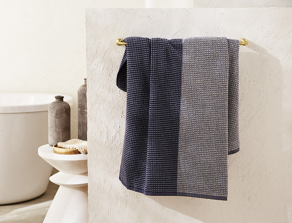 Drap de bain jacquardEn duo