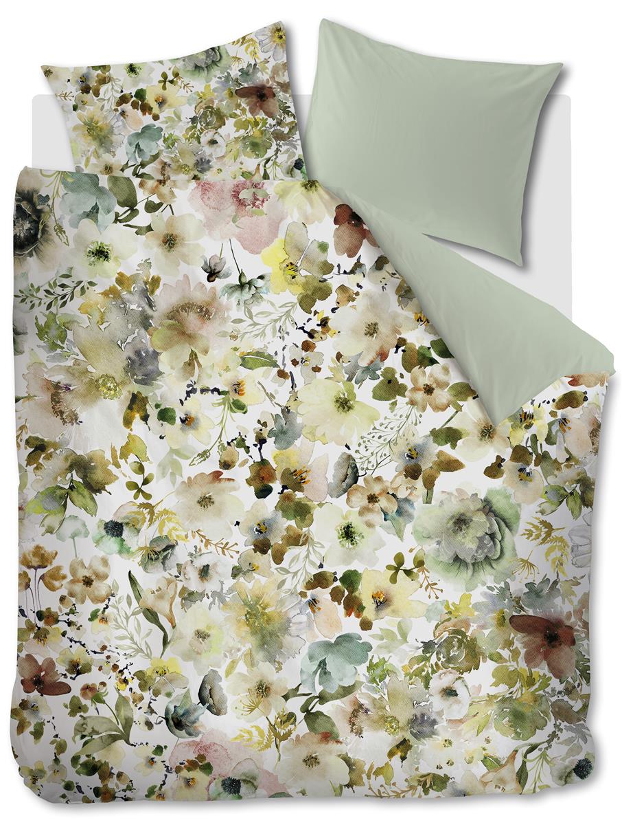 Kardol Aquitaine dekbedovertrek - 240x200 220 - Groen