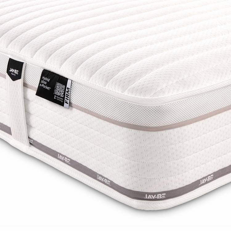 Jay-Be Truecore Firm Hybrid 2200 Pocket Mattress - Single