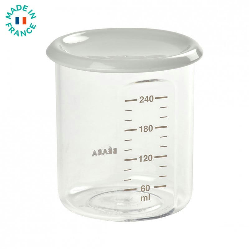 APPRENTISSAGE REPAS - Maxi portion en tritan 240 ml gris