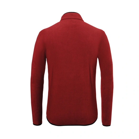 Jacke »WEATHER«, Polyester, mittelrot/schwarz