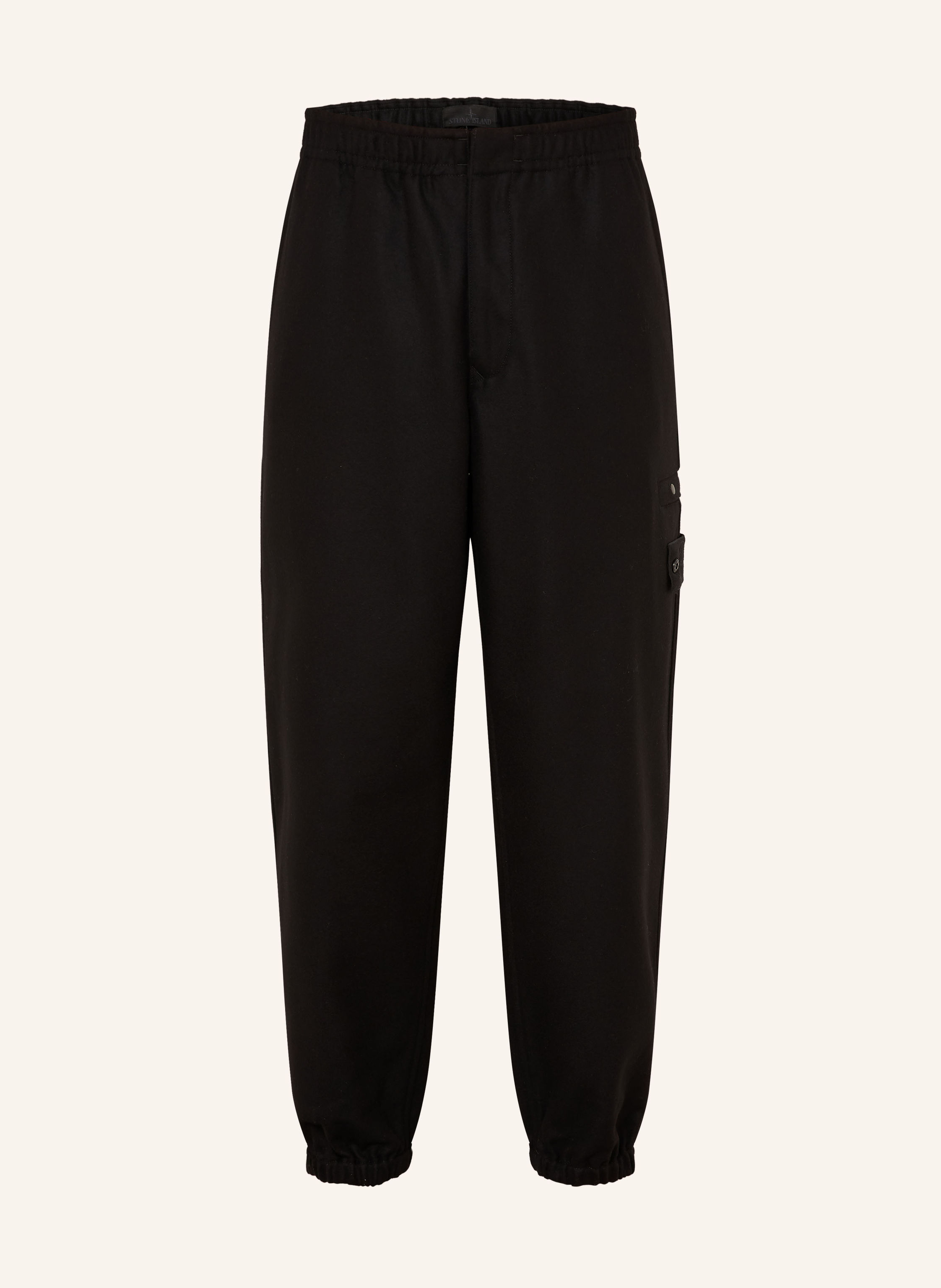 STONE ISLAND Flanellhose GHOST im Jogging-Stil Extra Slim Fit