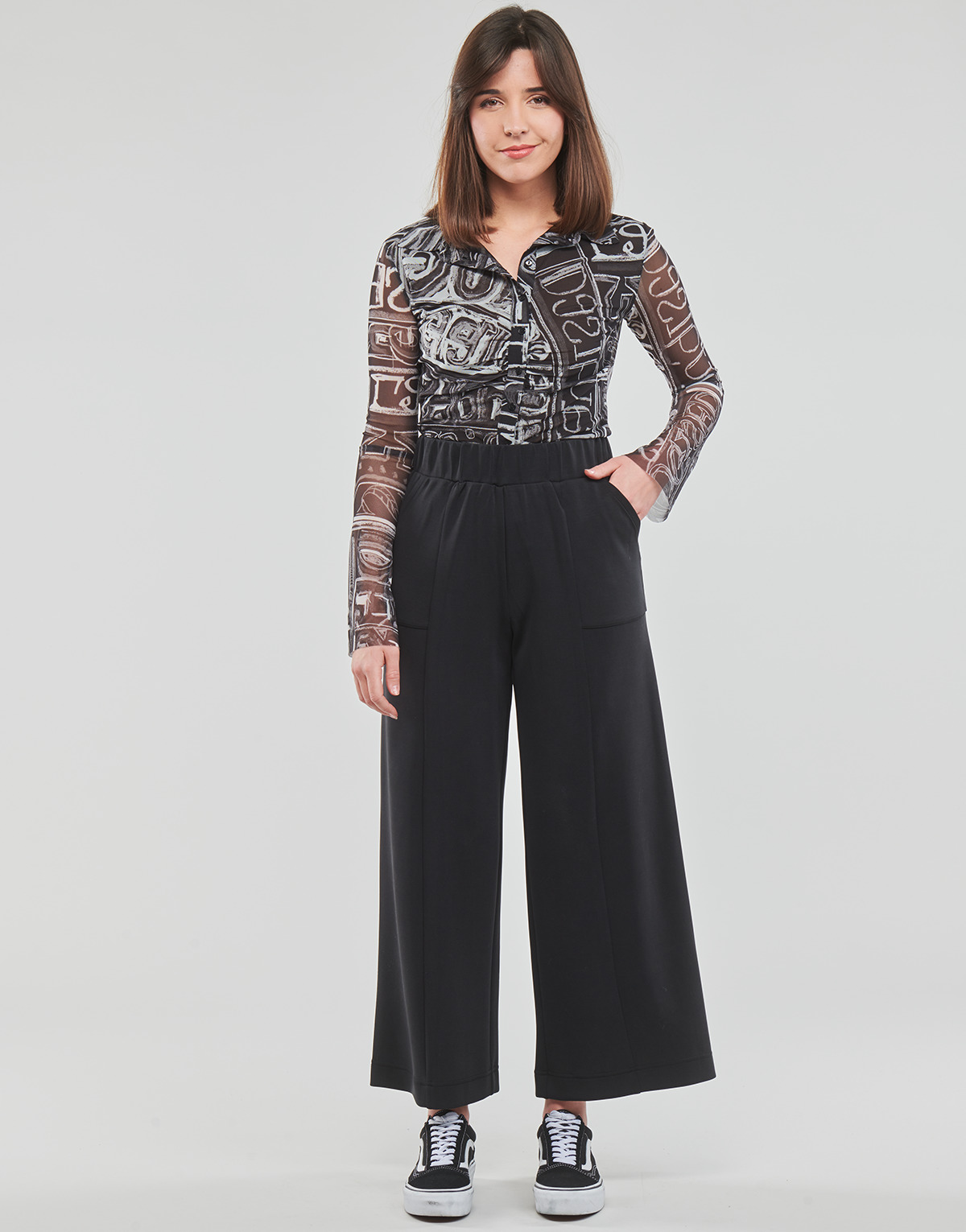 Desigual - PANT_BAMBULA - Black