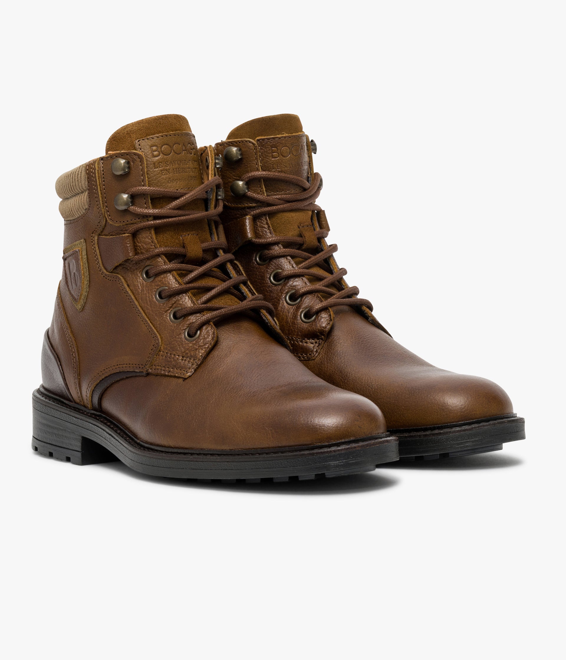 Boots Fabrice cognac