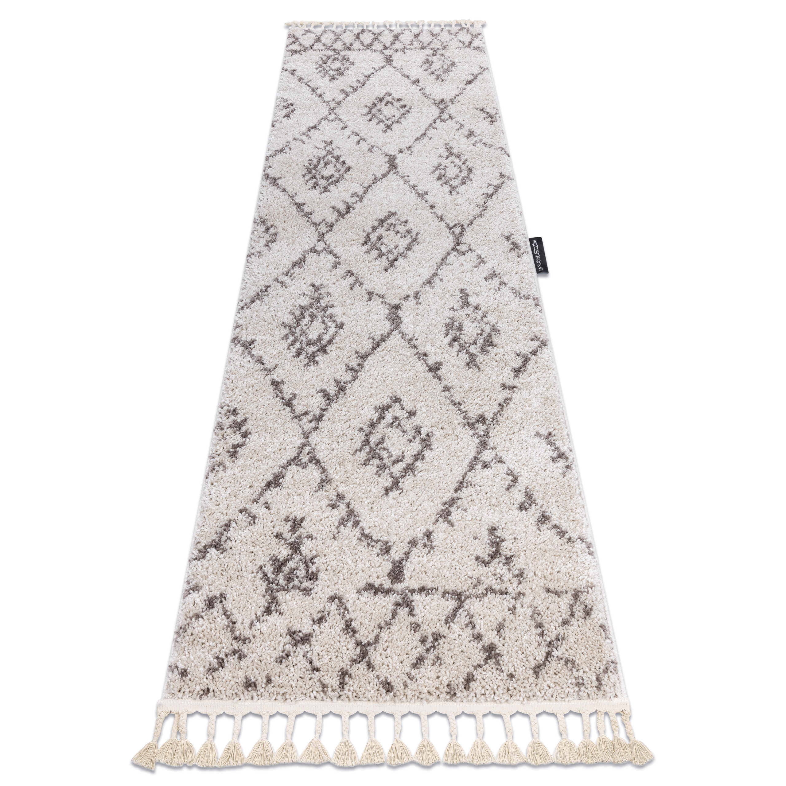 Dywan, Chodnik BERBER FEZ krem - do kuchni, przedpokoju, na 60x200 cm