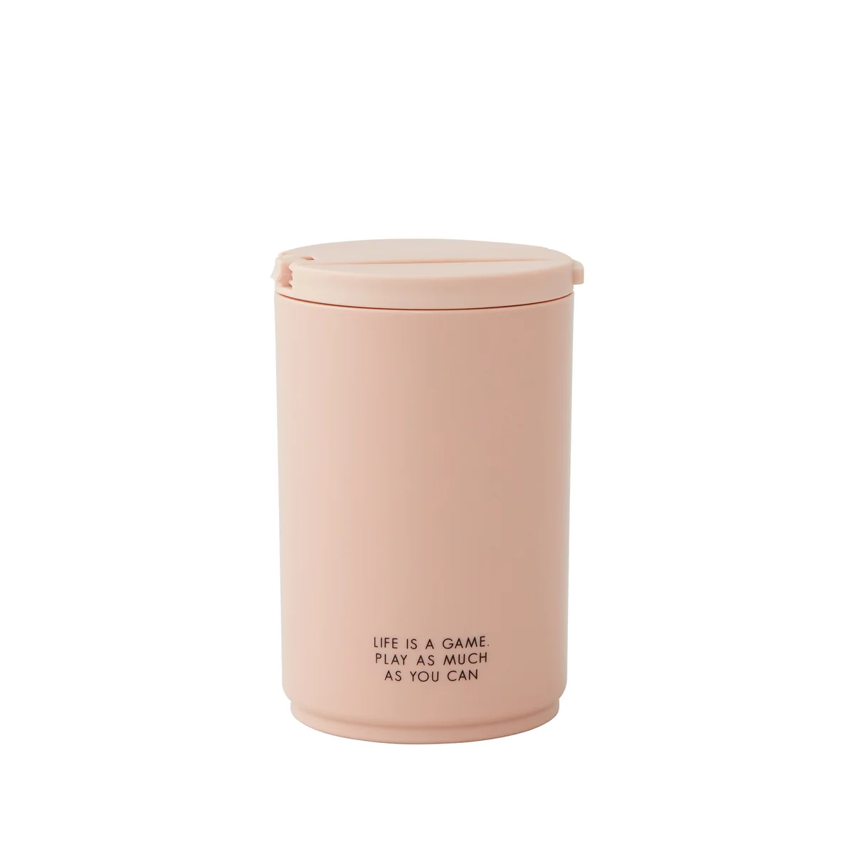 Design Letters - Kids life Trinkhalm-Becher