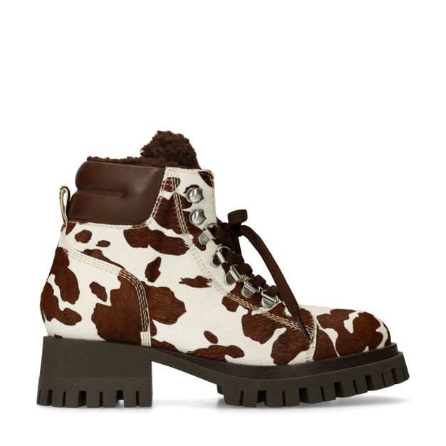 Cow print veterlaarsjes