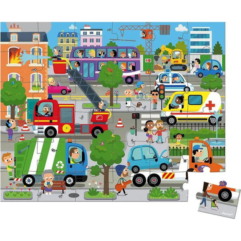 Puzzle 36-teilig City