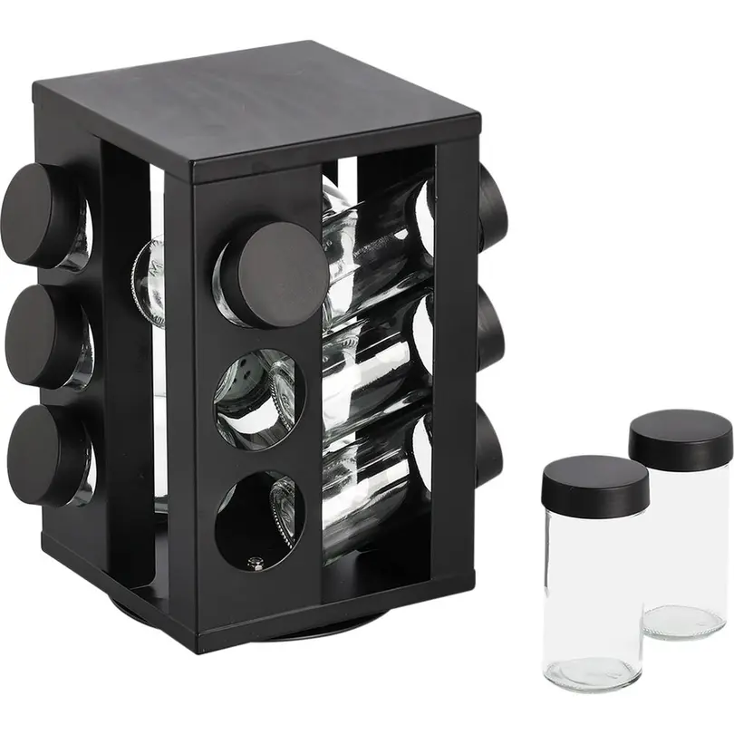Gewürzregal 12er-Set Gewürzrondell