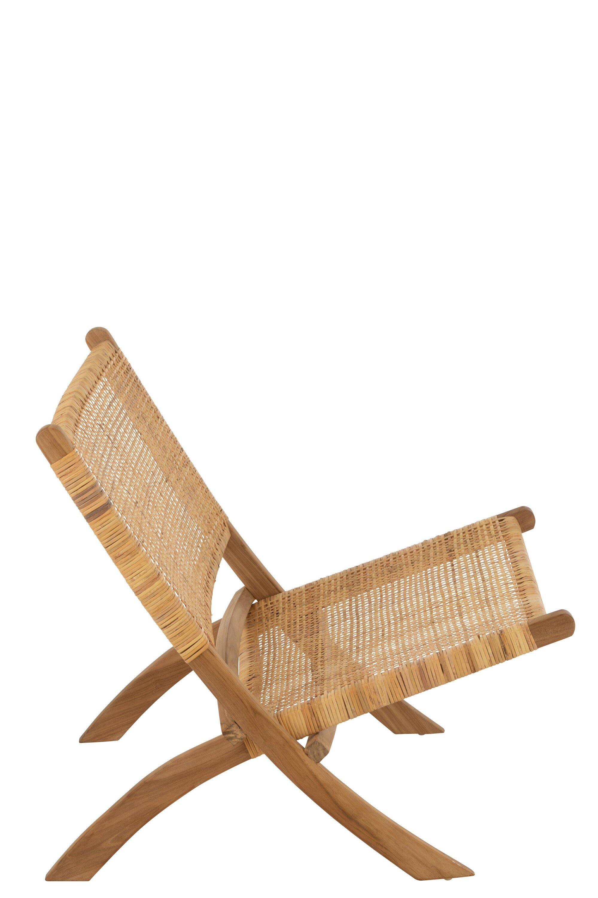 J-Line plooistoel - hout - naturel