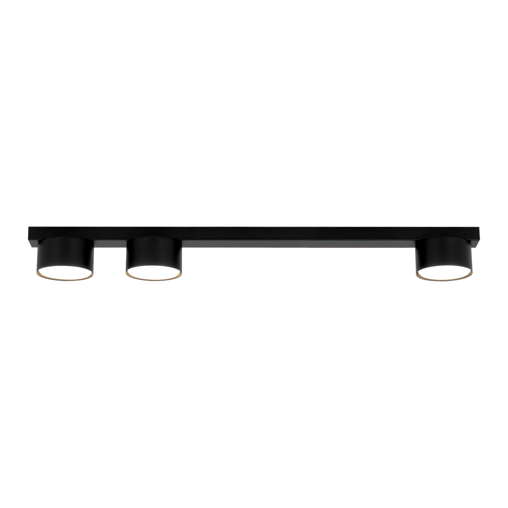 Lampa wisząca CRUZ czarna 3xGX53x10W wym:6,5x64x8cm IP20 Kaja