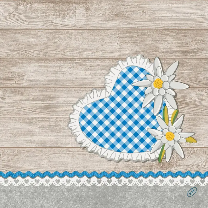 Serviette Alpen Flair