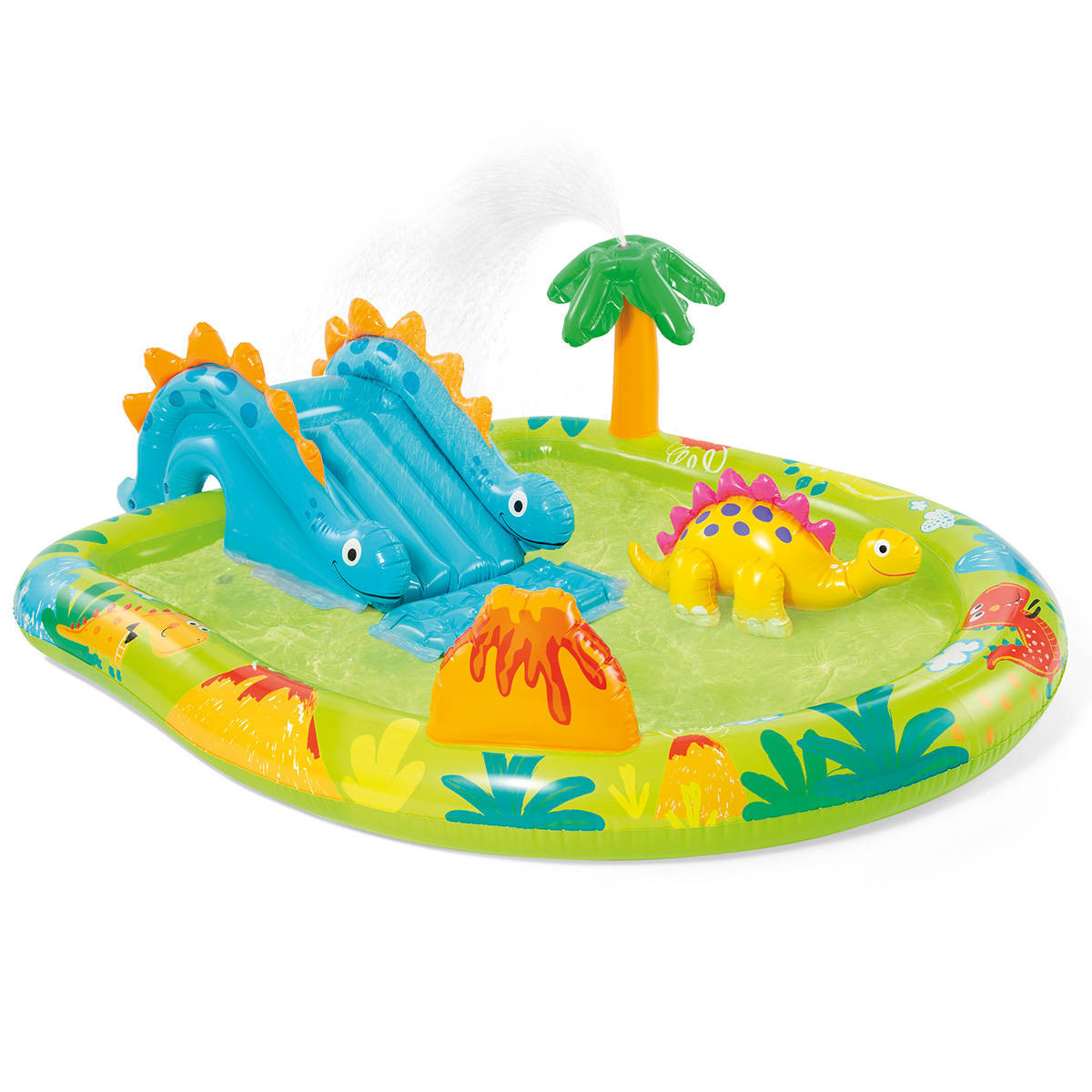 Basen dmuchany dla dzieci HAPPY DINO, INTEX