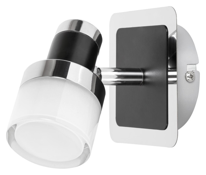 Kinkiet Haroldczarny LED 1x5W 400lm wym:12x10x14cm IP44 Rabalux