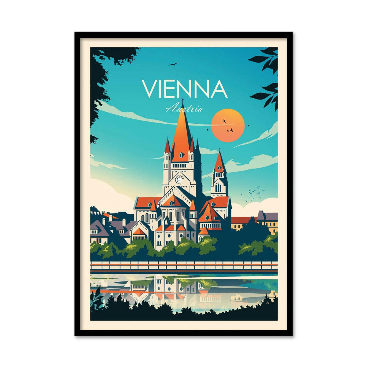 STUDIO INCEPTION - VIENNA AUSTRIA - STUDIO INCEPTION - Affiche d'art 30 x 40 cm