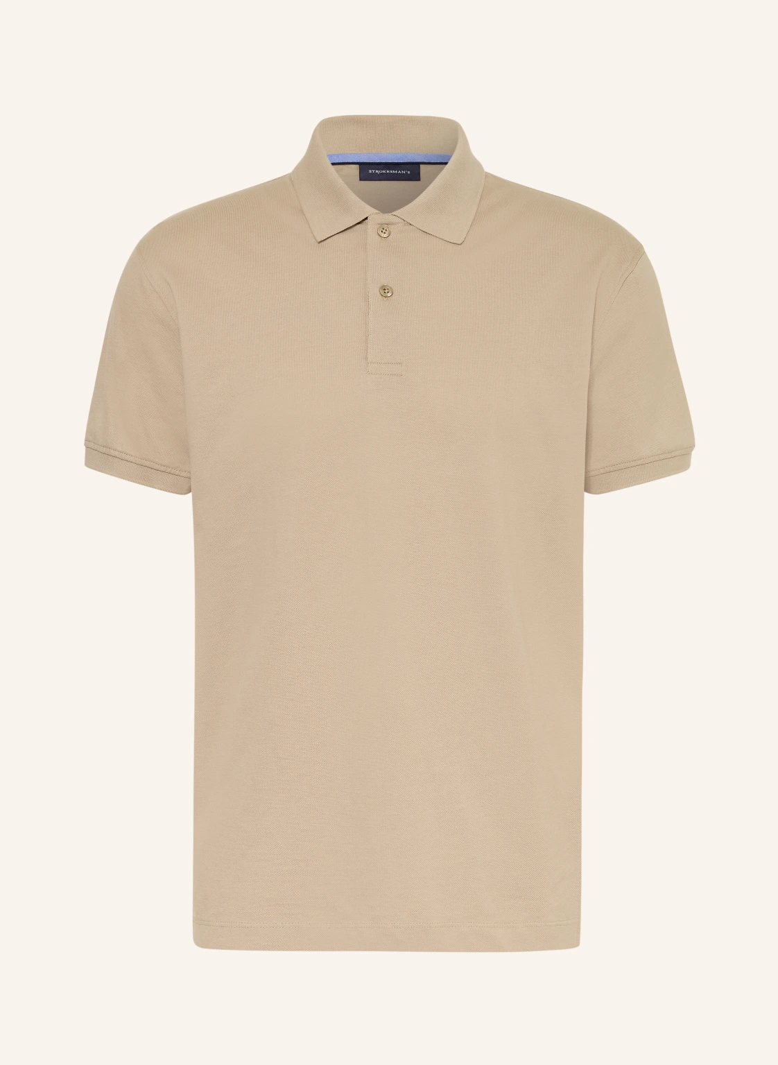 STROKESMAN'S Piqué-Poloshirt