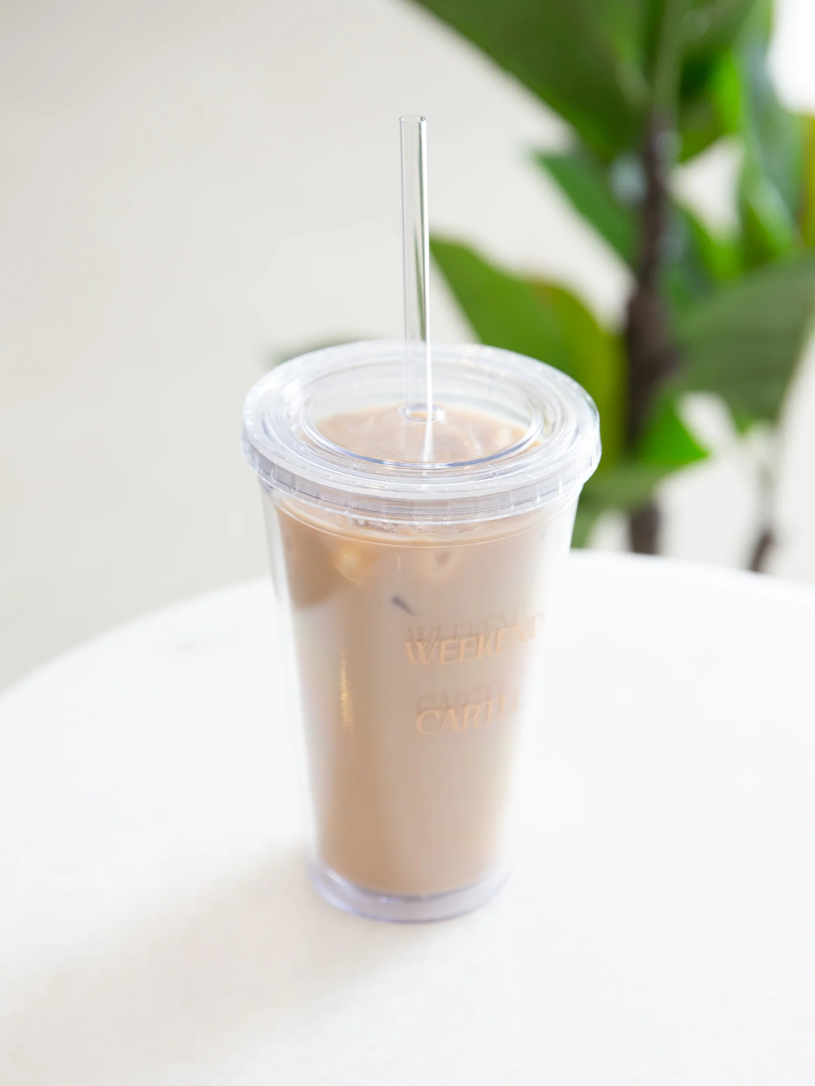 Weekend Cartel Reusable Iced Drink Tumbler & Straw