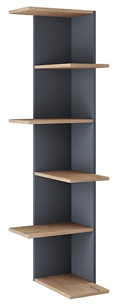 Holz Wandregal Eckregal Regal Balos XL