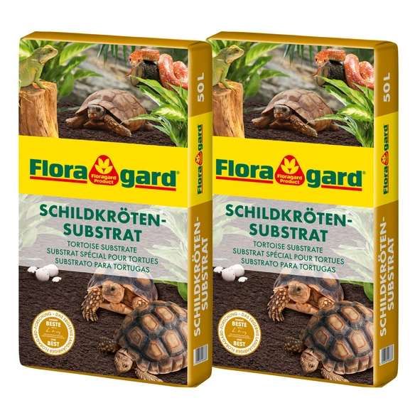 Schildkrötensubstrat, 2 x 50 L