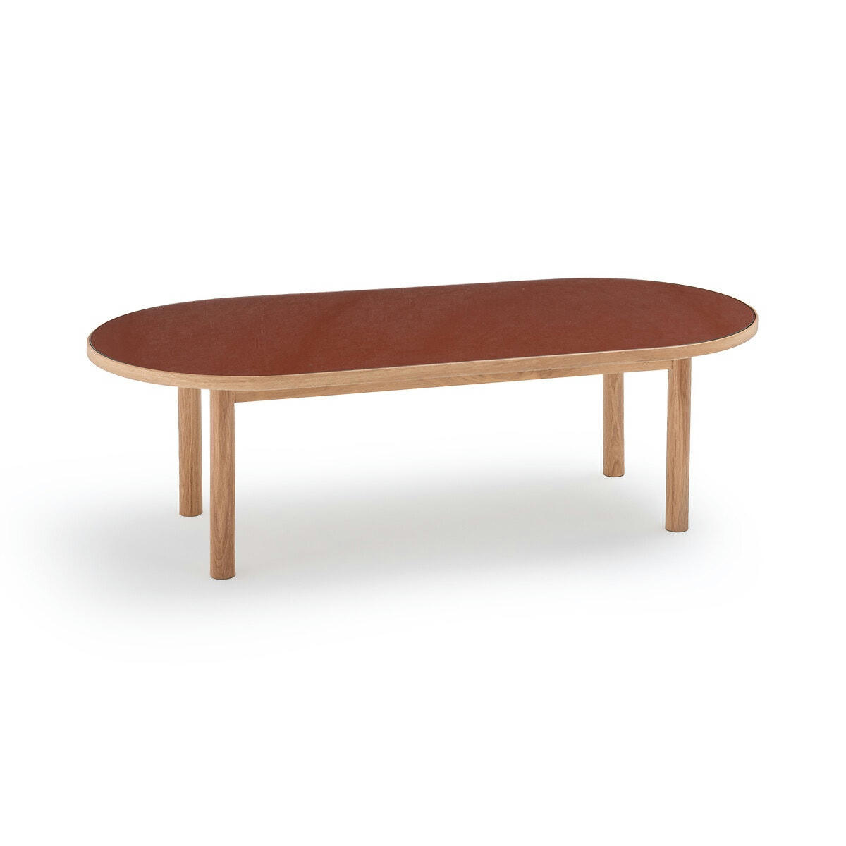 Table basse chêne et verre, Evergreen