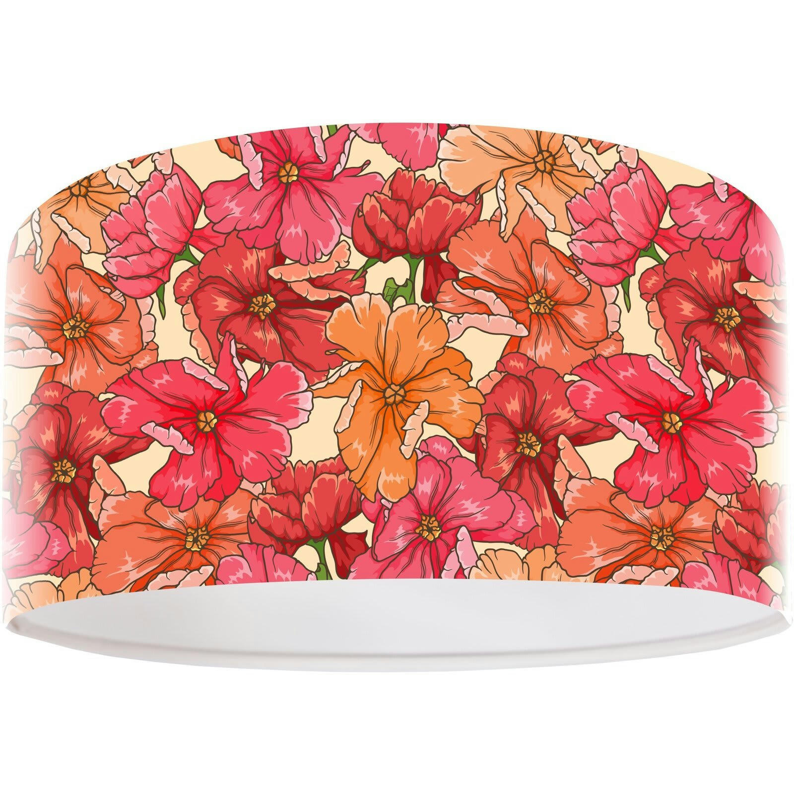 BOTHANICA - Suspension Tissu Rouge